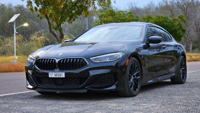 BMW M850i in Dubai mileage 9592 only AED 275000