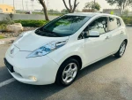 Nissan Leaf in Dubai mileage 36000 only AED 18000