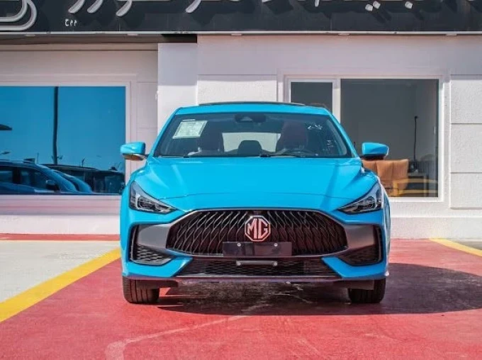 MG GT in Dubai mileage 0 only AED 49000