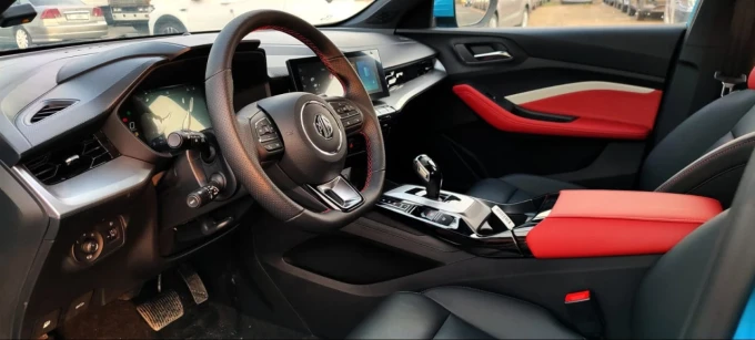 MG GT in Dubai mileage 0 only AED 49000