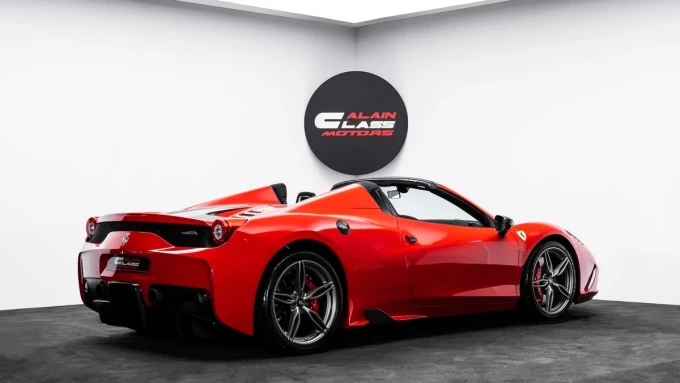 Ferrari 458 Speciale Aperta in Dubai mileage 3239 only AED 2875000