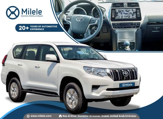Toyota Prado in Dubai mileage 0 only AED 175000