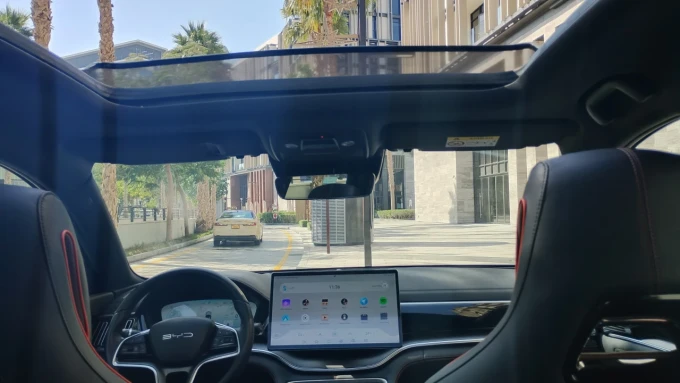 BYD Song Plus in Dubai mileage 115000 only AED 99000