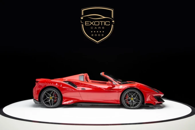 Ferrari 488 Pista Spider in Dubai mileage 9000 only AED 2090000