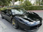 Ferrari 458 Spider in Dubai mileage 18200 only AED 770000