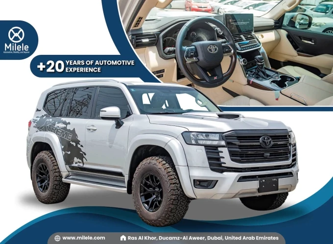 Toyota Land Cruiser in Dubai mileage 0 only AED 425000