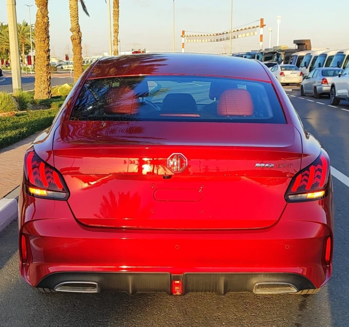 MG GT in Dubai mileage 0 only AED 49000