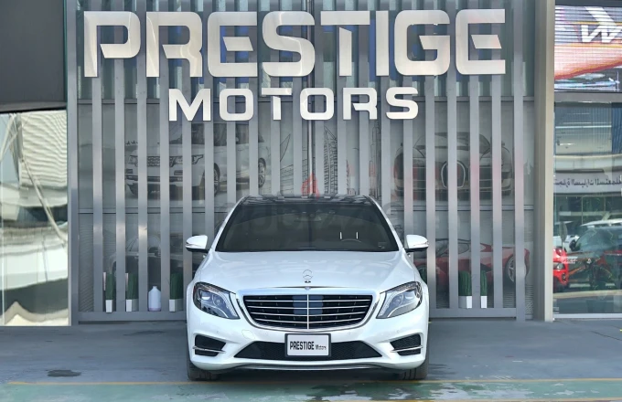 Mercedes-Benz S-Class in Dubai mileage 43000 only AED 194999