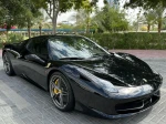 Ferrari 458 Spider in Dubai mileage 18200 only AED 770000
