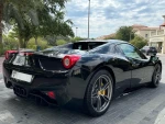 Ferrari 458 Spider in Dubai mileage 18200 only AED 770000