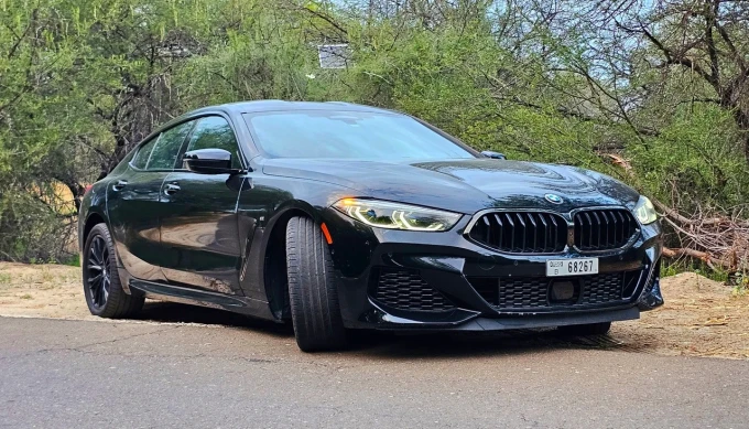 BMW M850i in Dubai mileage 9592 only AED 275000
