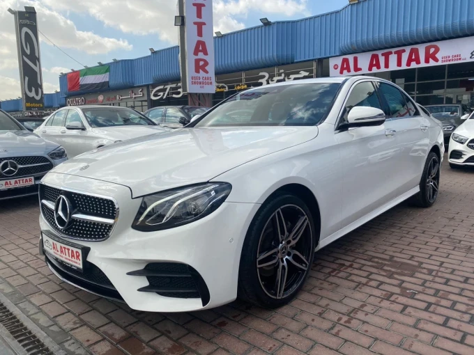 Mercedes-Benz E-Class in Dubai mileage 49000 only AED 135000