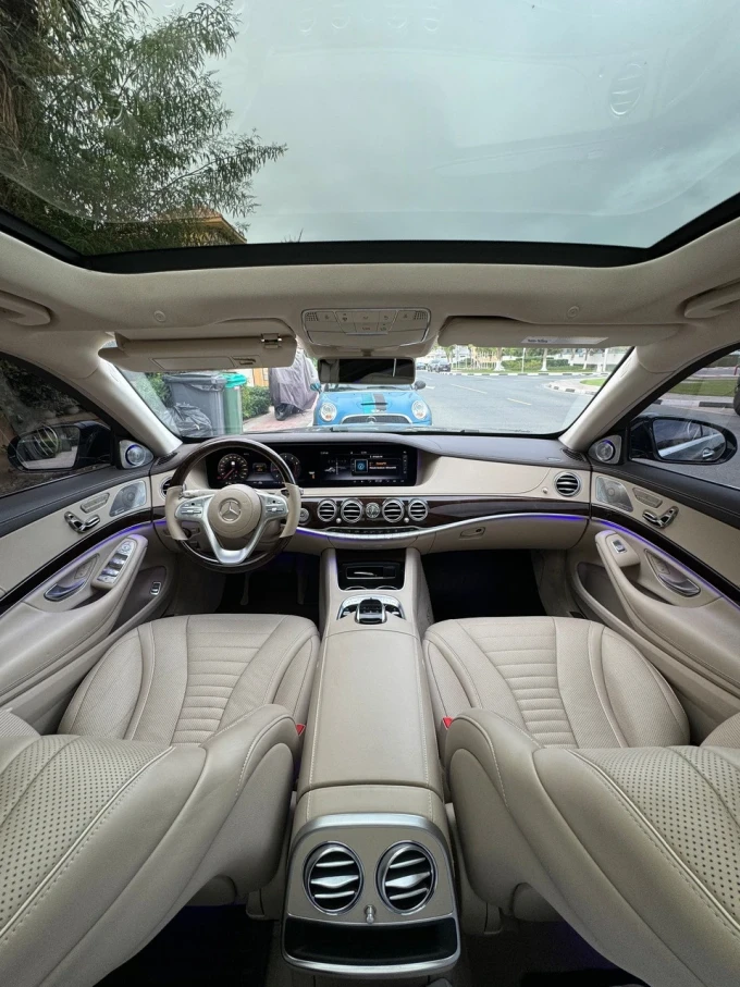 Mercedes-Benz S-Class in Dubai mileage 17000 only AED 169000