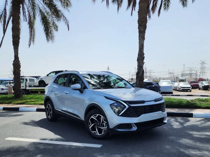 Kia Sportage in Dubai mileage 0 only AED 93000