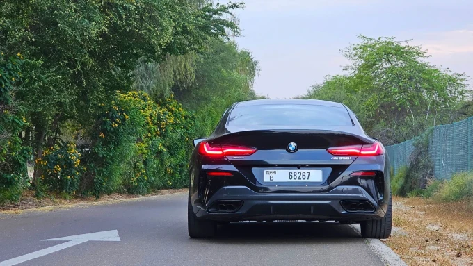 BMW M850i in Dubai mileage 9592 only AED 275000