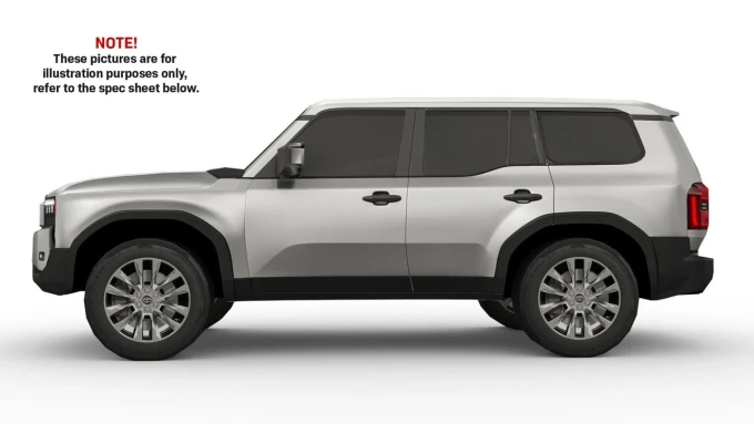 Toyota Prado in Dubai mileage 0 only AED 255000