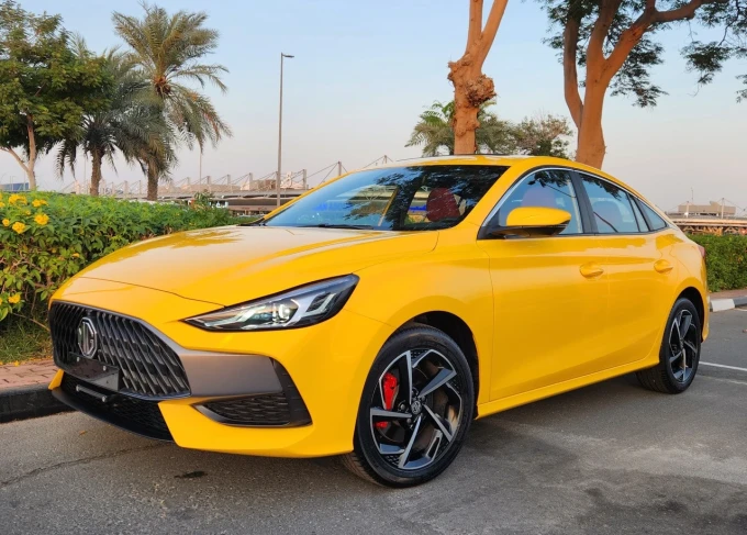 MG GT in Dubai mileage 0 only AED 66000