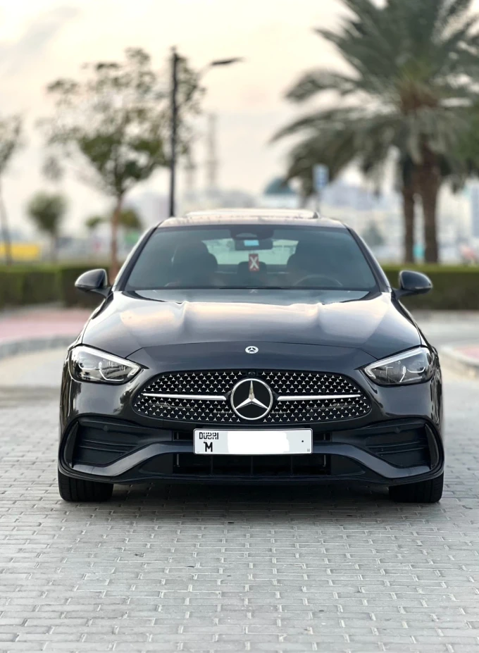 Mercedes-Benz C-Class in Dubai mileage 6700 only AED 155000