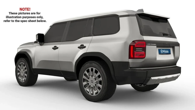 Toyota Prado in Dubai mileage 0 only AED 255000