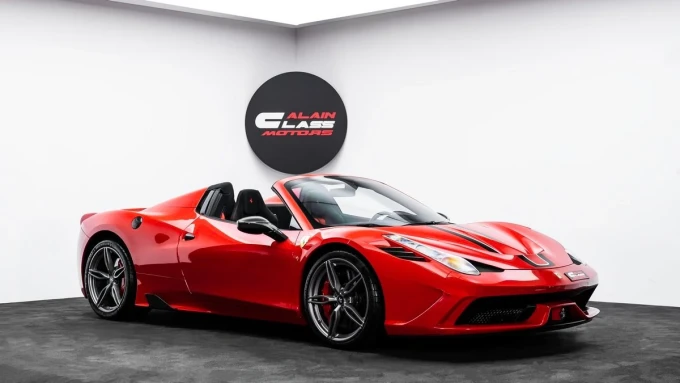 Ferrari 458 Speciale Aperta in Dubai mileage 3239 only AED 2875000