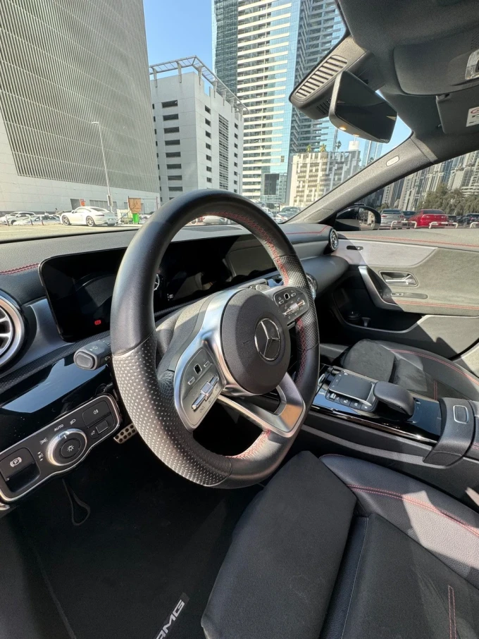 Mercedes-Benz CLA in Dubai mileage 48000 only AED 179000