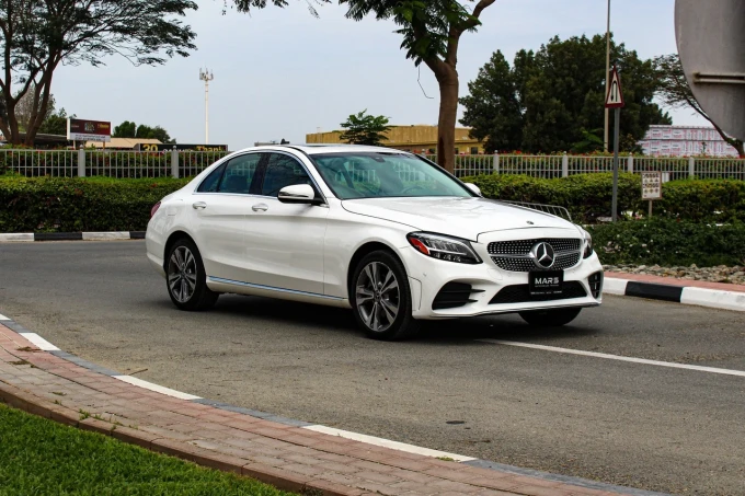 Mercedes-Benz C-Class in Dubai mileage 32000 only AED 109000