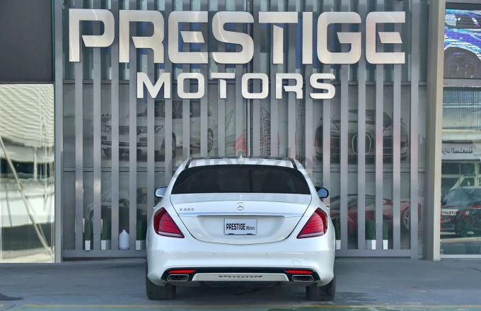 Mercedes-Benz S-Class in Dubai mileage 43000 only AED 194999