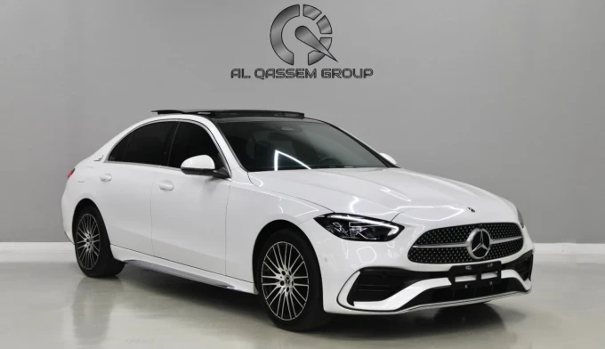 Mercedes-Benz C-Class in Dubai mileage 3717 only AED 219999