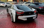 BMW i8 in Dubai mileage 11000 only AED 229000