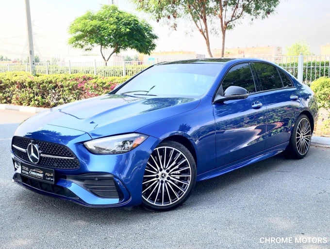 Mercedes-Benz C-Class in Dubai mileage 49000 only AED 185000