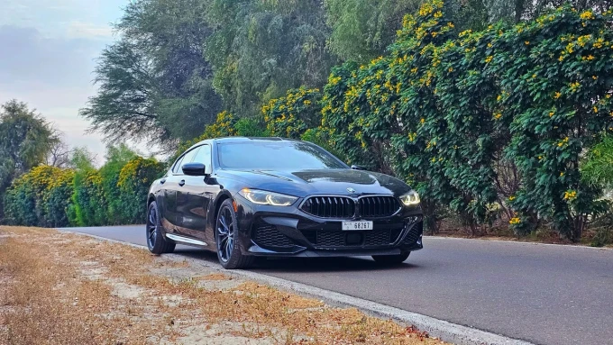 BMW M850i in Dubai mileage 9592 only AED 275000