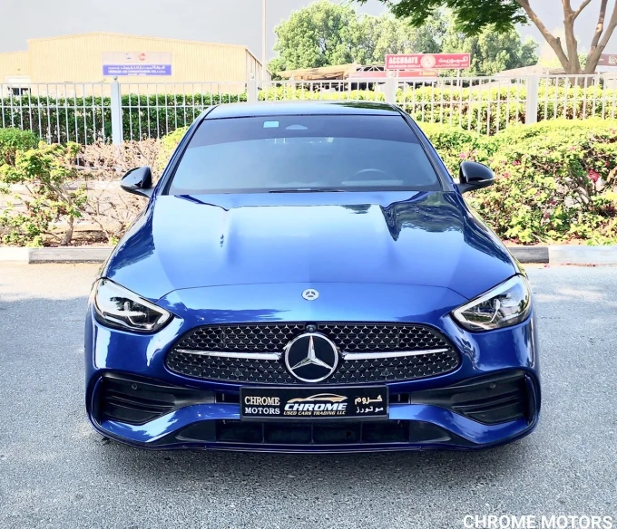 Mercedes-Benz C-Class in Dubai mileage 49000 only AED 185000