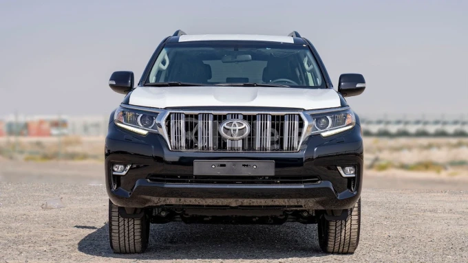 Toyota Prado in Dubai mileage 0 only AED 170000