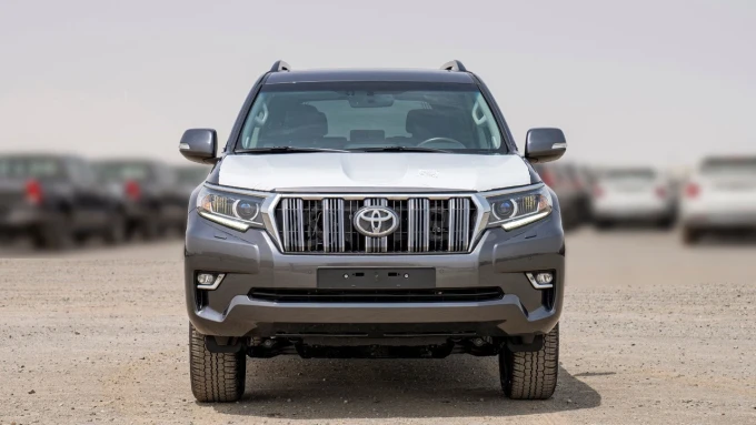 Toyota Prado in Dubai mileage 0 only AED 210000