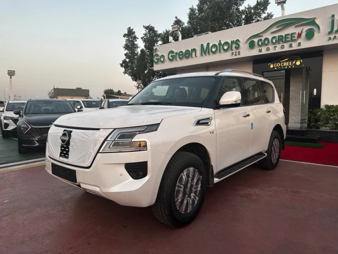 Nissan Patrol in Dubai mileage 0 only AED 230000