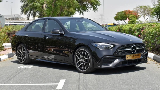 Mercedes-Benz C-Class in Dubai mileage 19500 only AED 183000