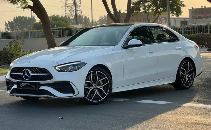 Mercedes-Benz C-Class in Dubai mileage 22000 only AED 217000