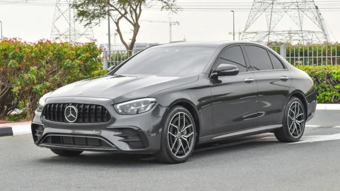 Mercedes-Benz E-Class in Dubai mileage 14000 only AED 218000
