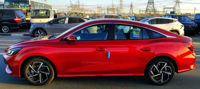 MG GT in Dubai mileage 0 only AED 49000