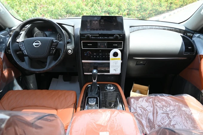 Nissan Patrol in Dubai mileage 0 only AED 220000