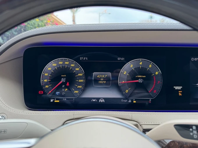 Mercedes-Benz S-Class in Dubai mileage 17000 only AED 169000