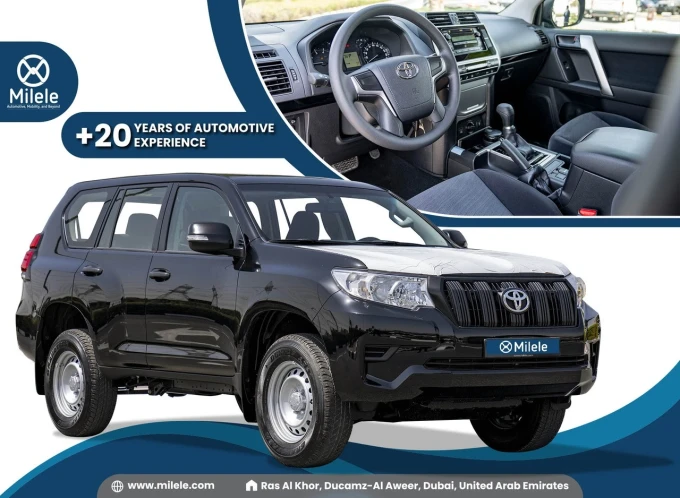 Toyota Prado in Dubai mileage 0 only AED 175000