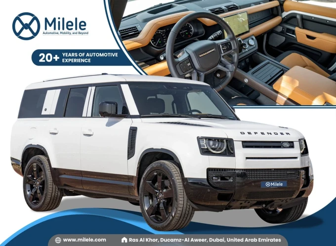 Land Rover Defender in Dubai mileage 0 only AED 400000