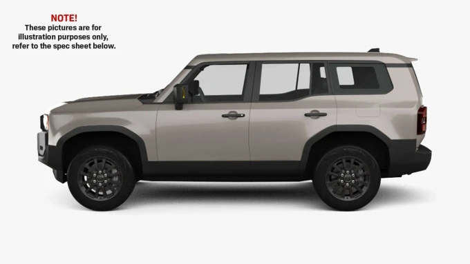 Toyota Prado in Dubai mileage 0 only AED 265000