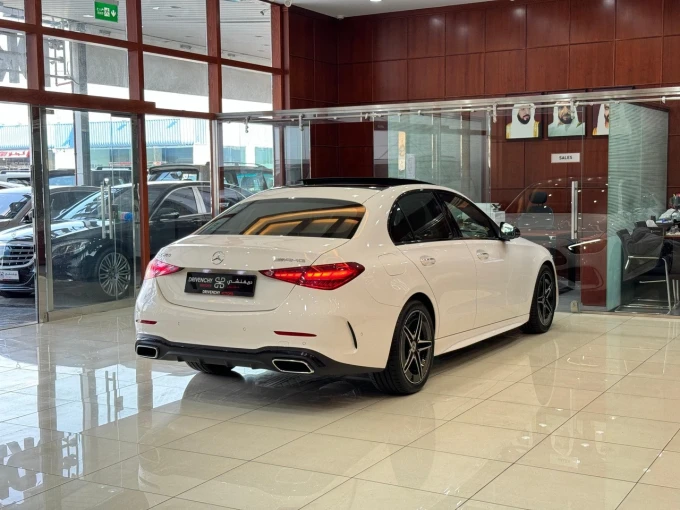 Mercedes-Benz C-Class in Dubai mileage 4000 only AED 219000