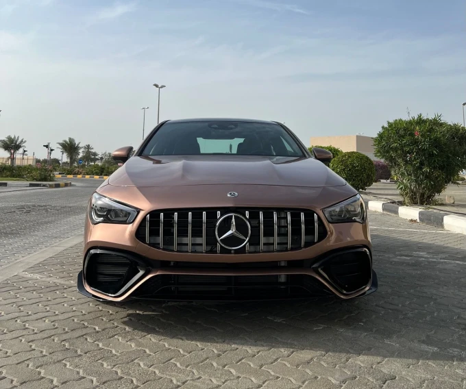 Mercedes-Benz CLA in Dubai mileage 1800 only AED 155000
